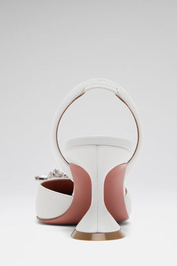 Begum Sling 70 White Nappa