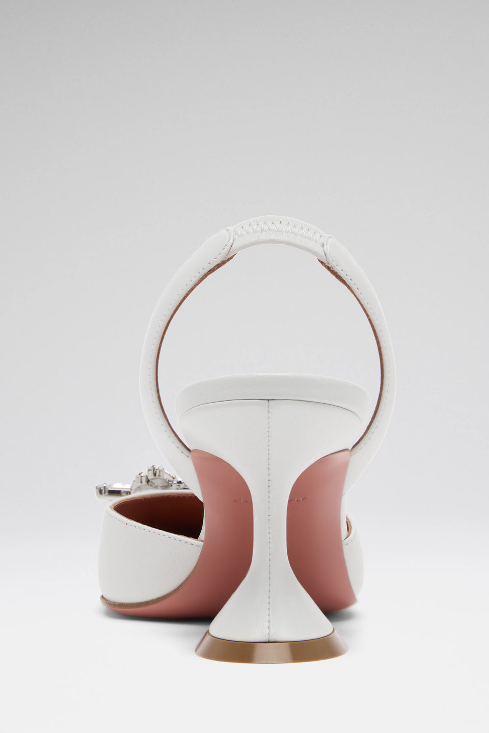 Begum Sling 70 White Nappa
