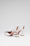 Begum Sling 70 White Nappa