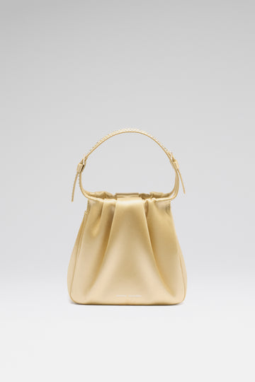 Vittoria Crystal Bag Butter Satin And White Crystals