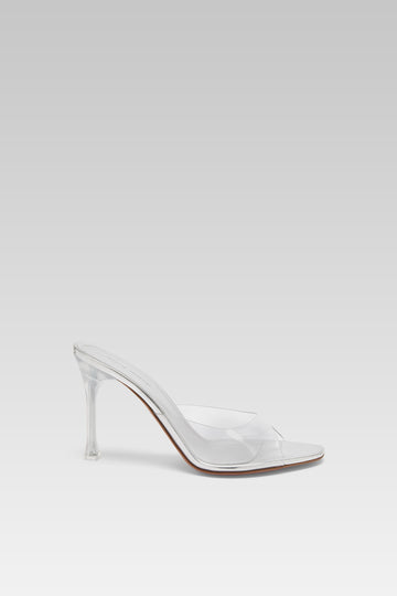 Alexa Glass Slipper 95 Transparent Pvc