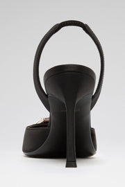 Camelia 90 designer slingbacks
