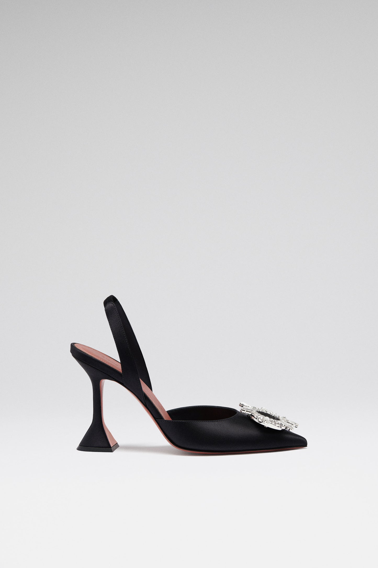 Begum Sling Black Satin