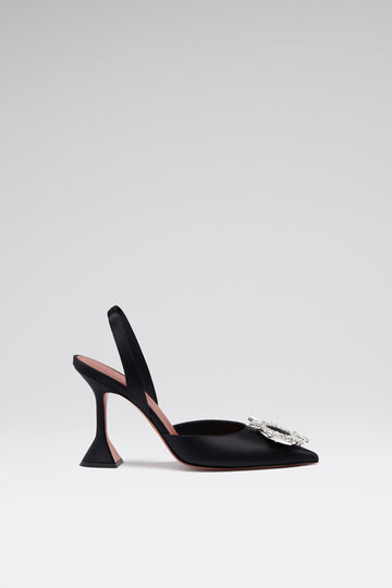 Begum Sling Black Satin