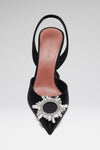 Begum Sling Black Satin