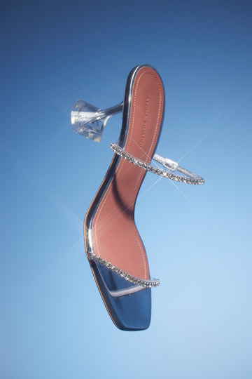 Gilda Glass Slipper 70 Transparent PVC