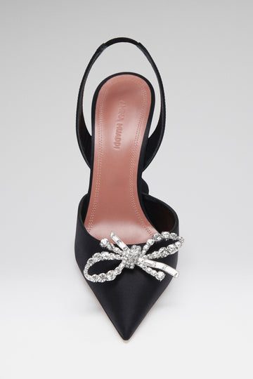 Rosie Sling Black Satin
