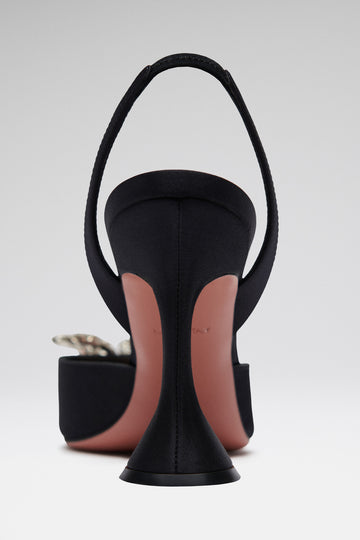 Rosie Sling Black Satin