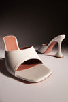 Lupita Slipper White Nappa