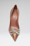 Rosie Pump Latte Satin
