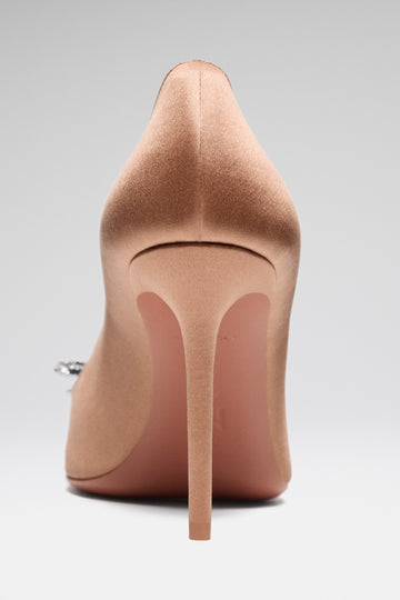 Rosie Pump Latte Satin