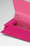 Superamini Yigit Clutch Raspberry Satin
