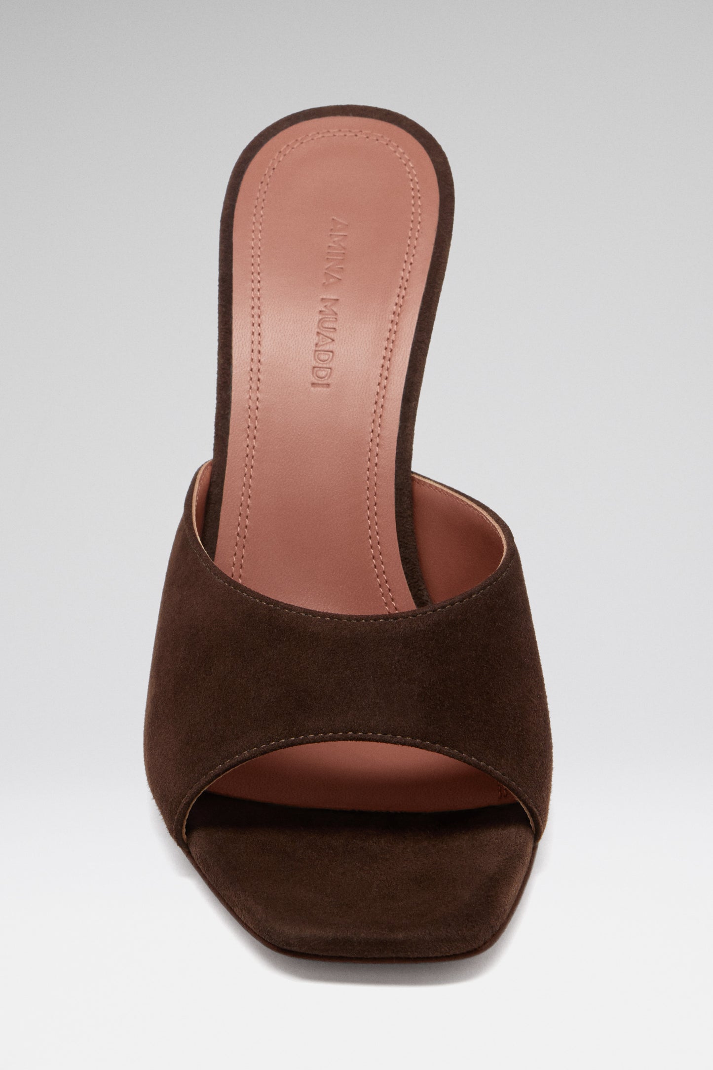 Lupita Slipper 95 Dark Brown Suede