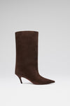 Fiona Boot 60 Dark Brown Suede