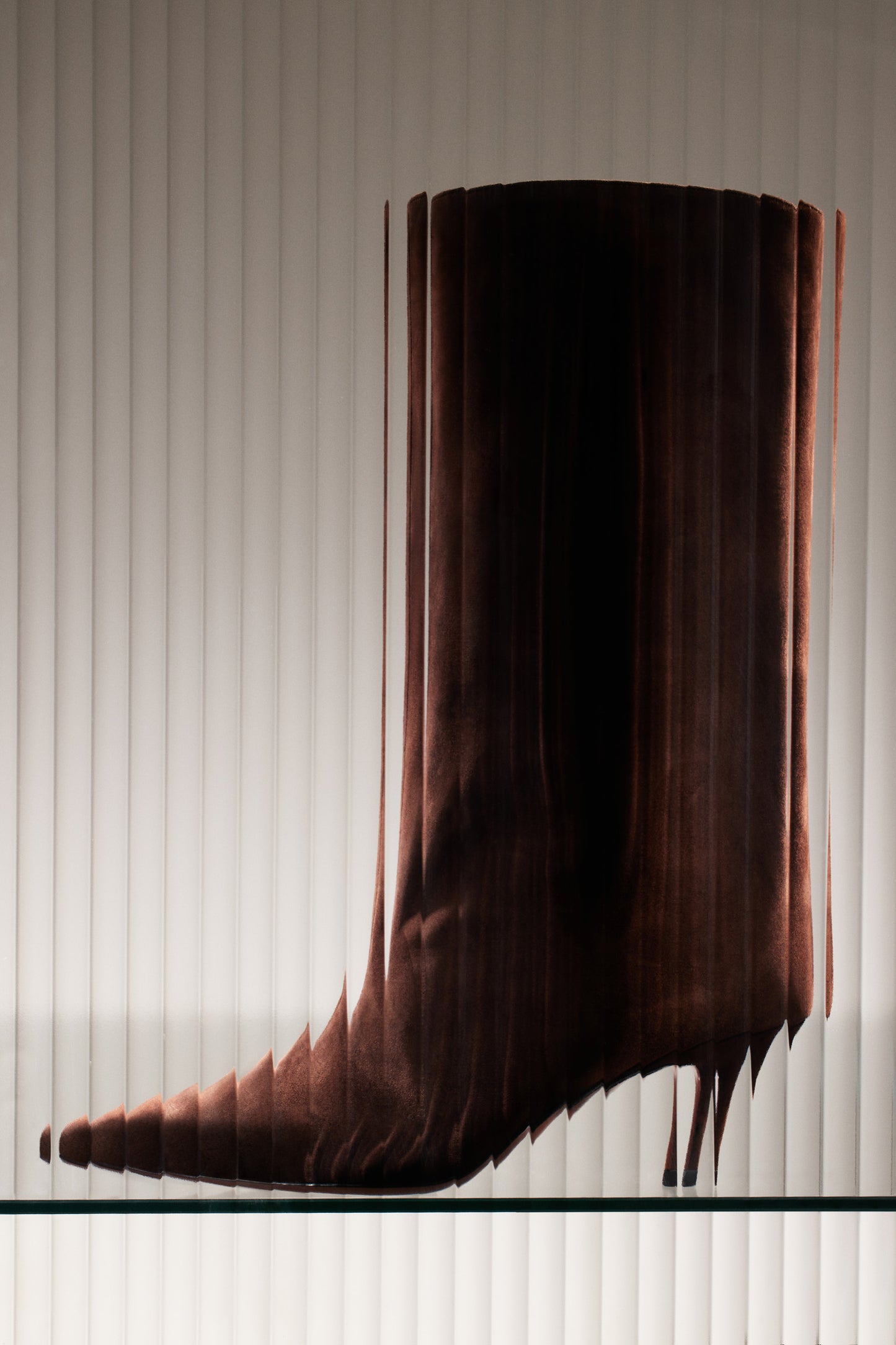 Fiona Boot 60 Dark Brown Suede