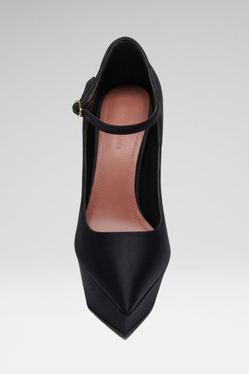 Yigit Pump Black Satin