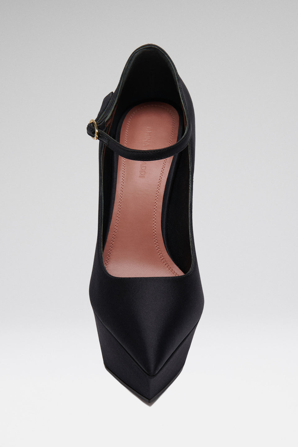Yigit Pump 150 Black Satin