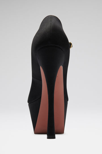 Yigit Pump 150 Black Satin