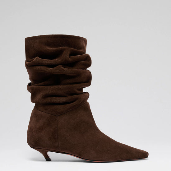 Jamie coffee crosta booties for women