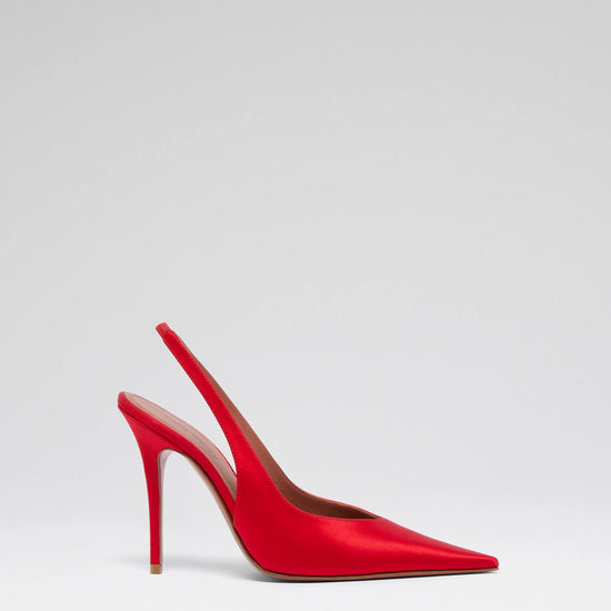 Anok 105 luxury satin slingbacks