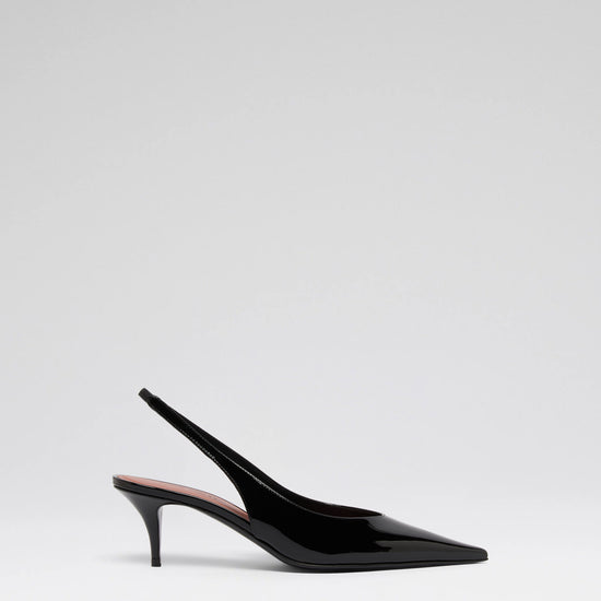 Anok 55 luxury patent slingbacks 