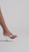 Juliette Thong Slipper 95 Silver