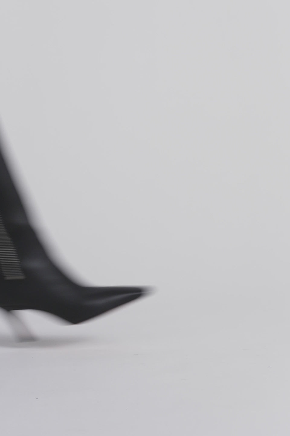 Mona 80 Black Calf Boots | Amina Muaddi Luxury Shoes For Women