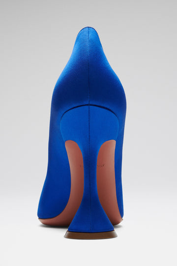 Begum Pump Electric Blue Satin