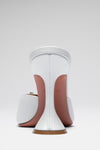 Begum Mule White Nappa