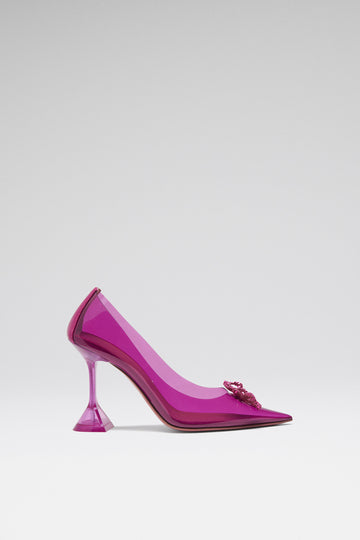 Rosie Glass Pump Magenta Pvc