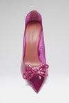 Rosie Glass Pump Magenta Pvc