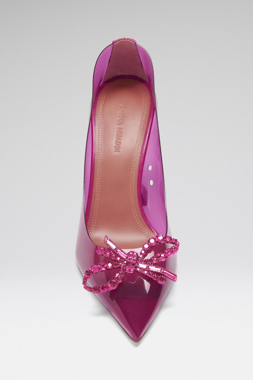Rosie Glass Pump Magenta Pvc