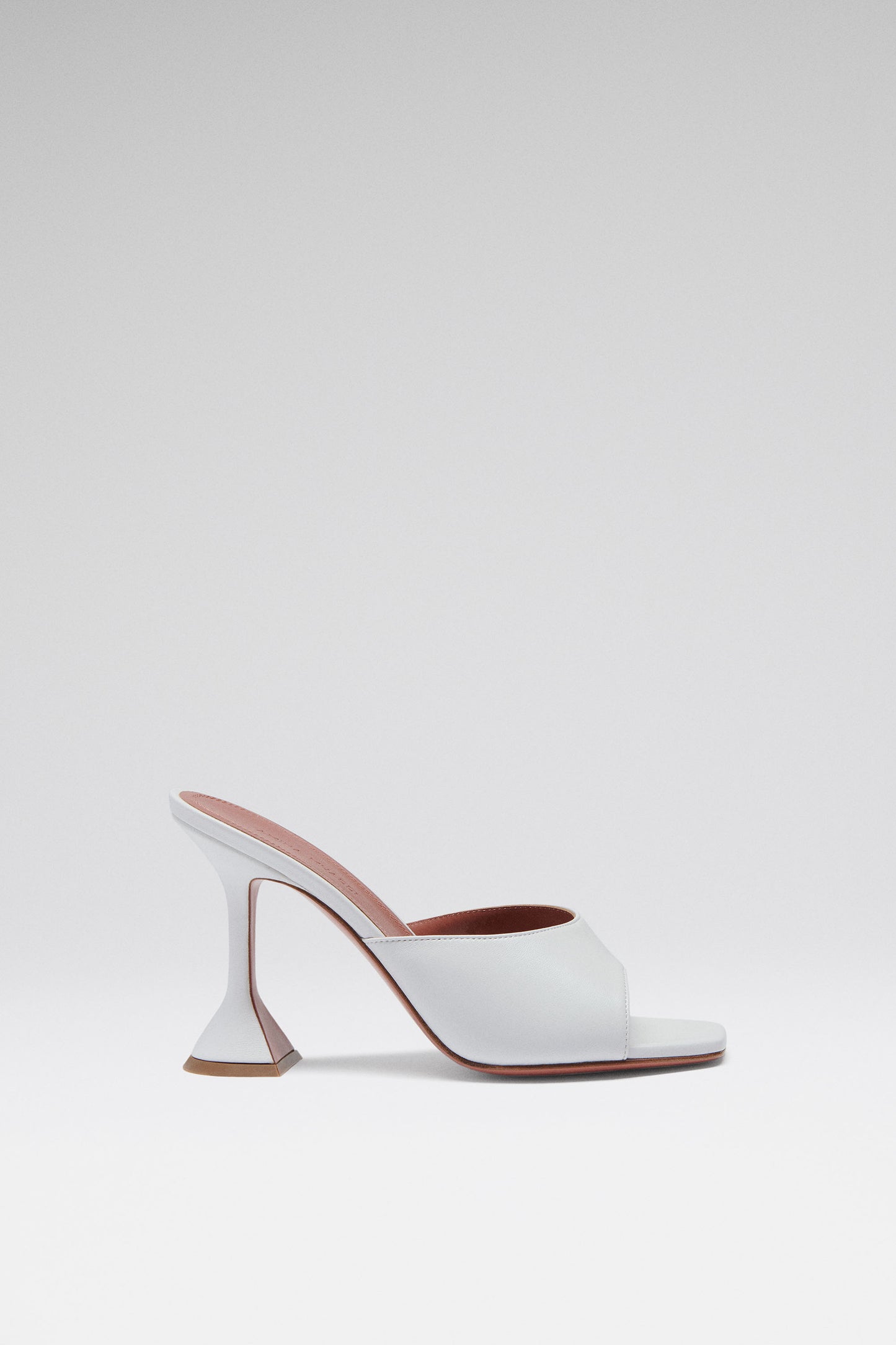 Lupita Slipper 95 White Nappa