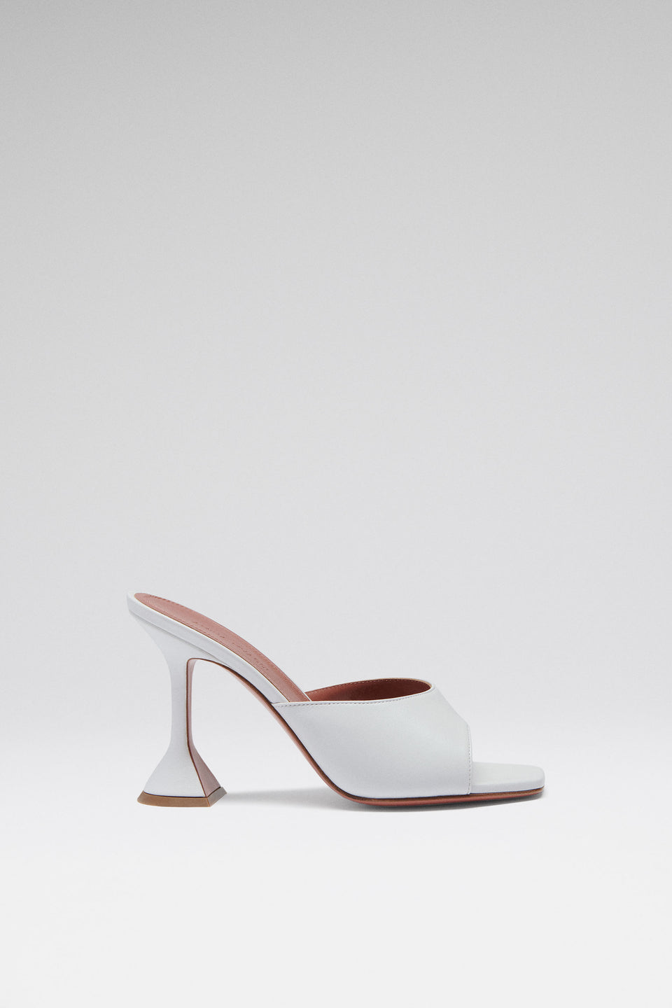 Lupita Slipper 95 White Nappa