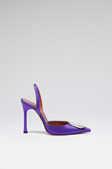 Camelia Sling 105 Purple Satin