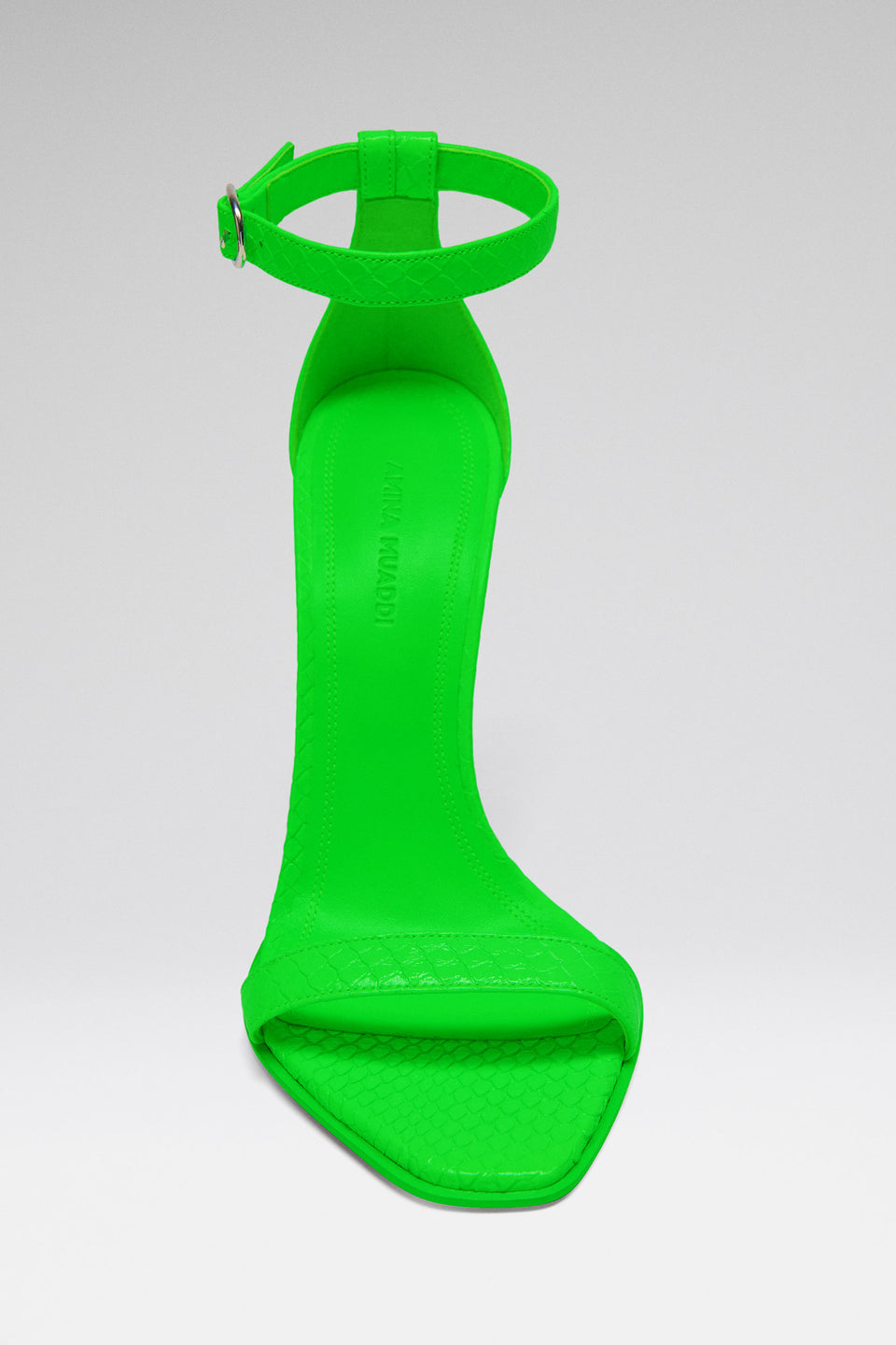 Kim Sandal 105 Fluo Green Snake