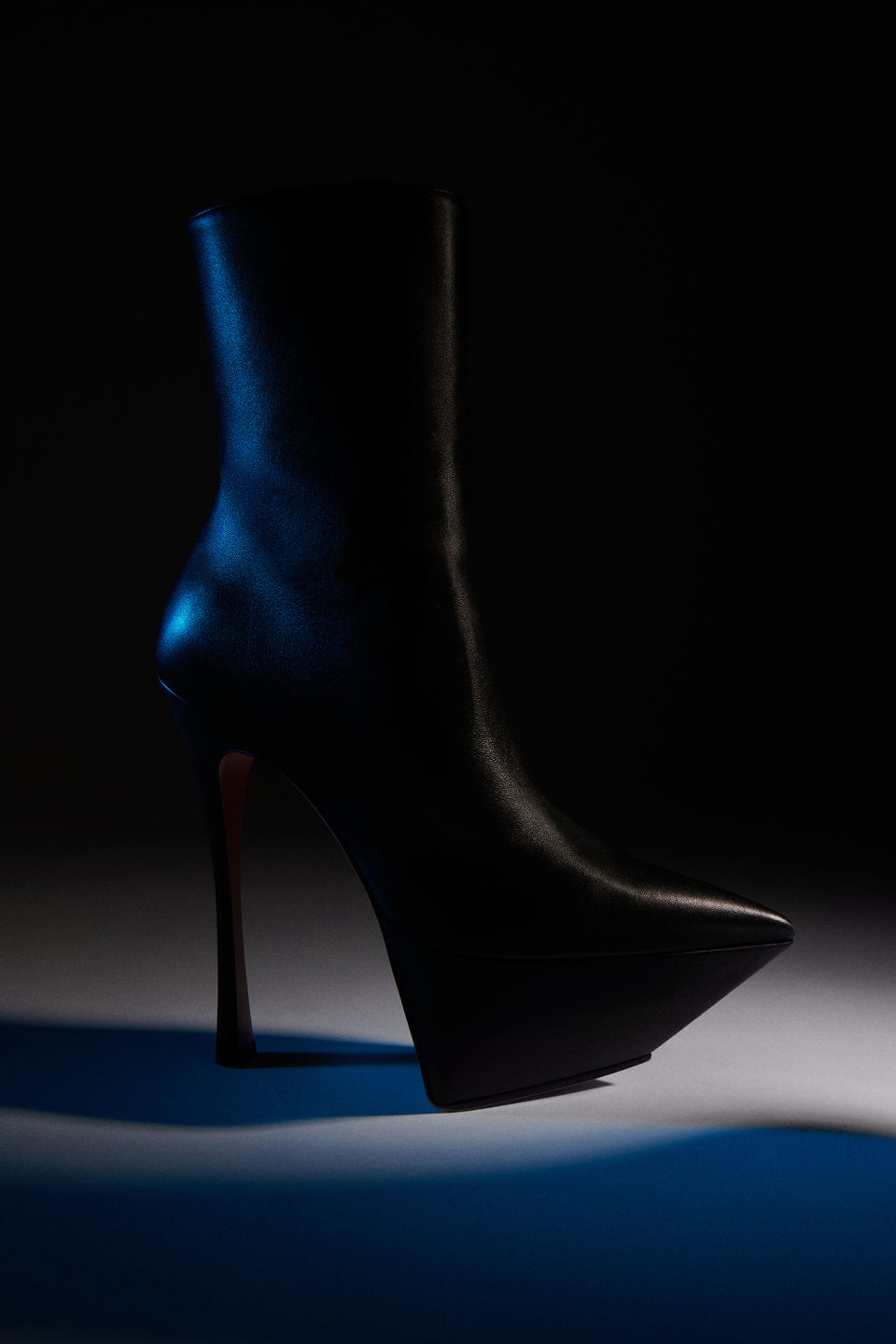 Yigit Bootie 150 Black Nappa