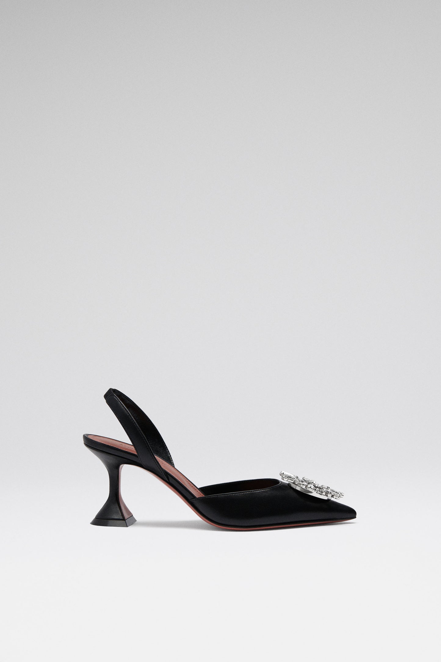 Begum Sling 70 Black Nappa