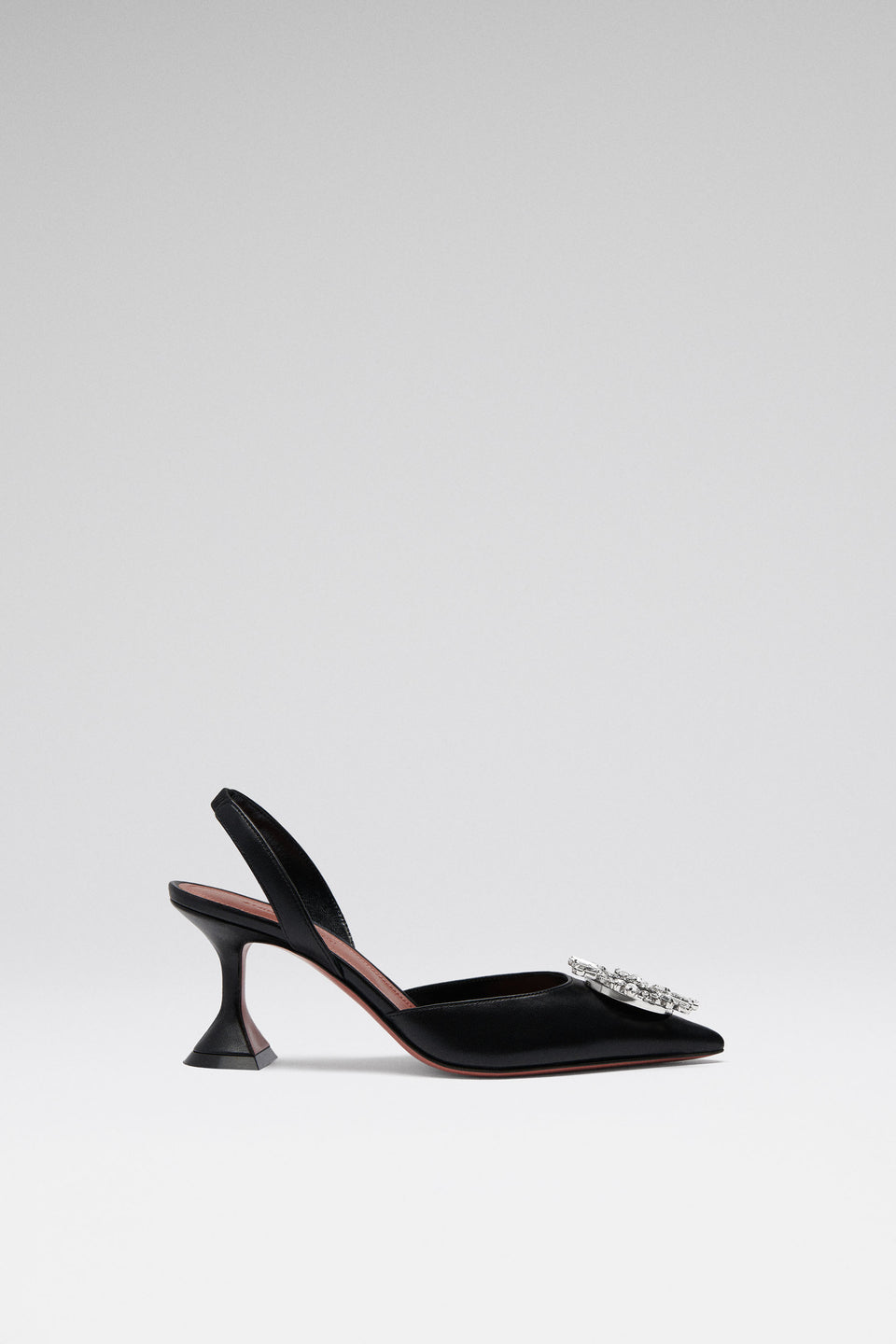 Begum Sling 70 Black Nappa