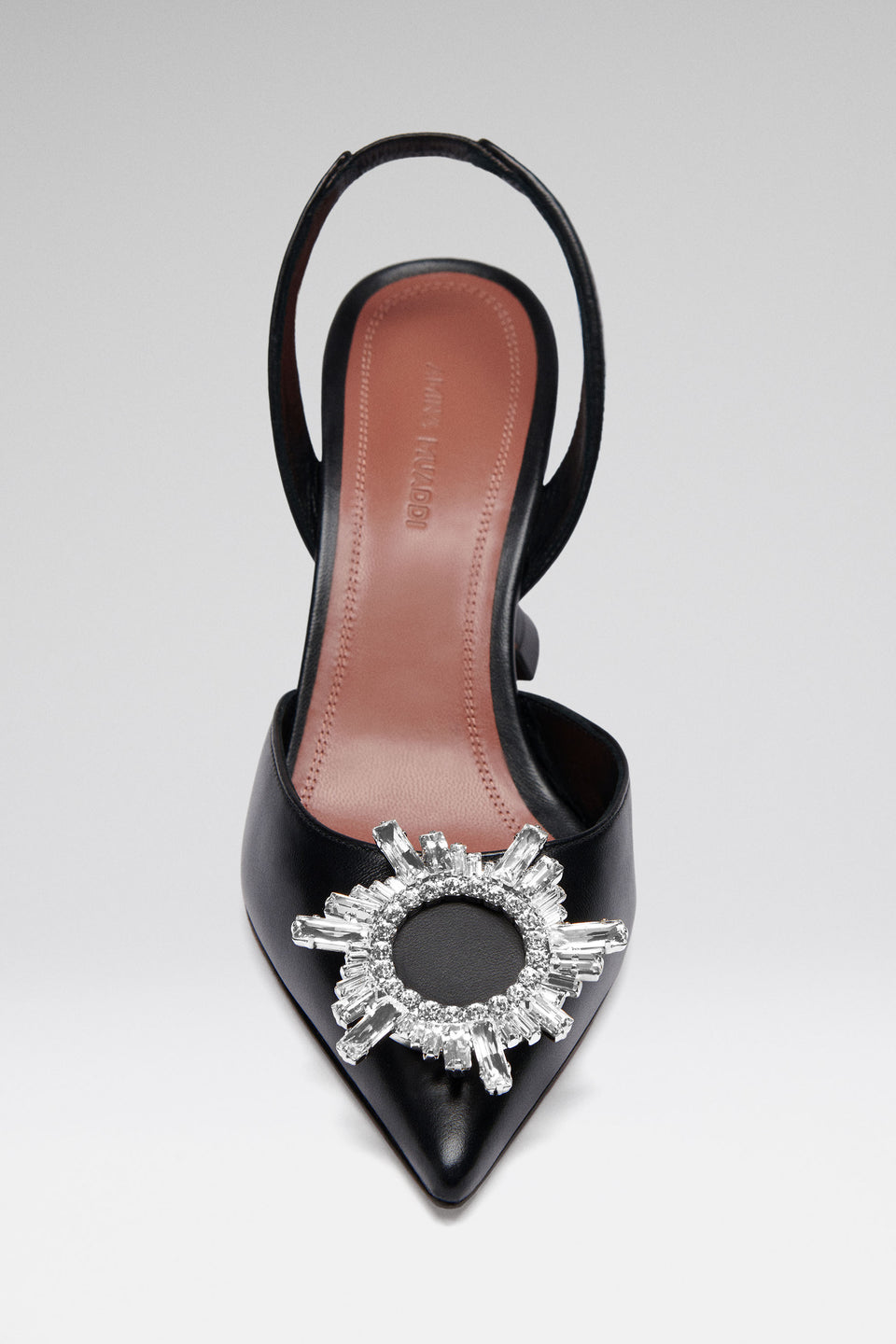 Begum Sling 70 Black Nappa