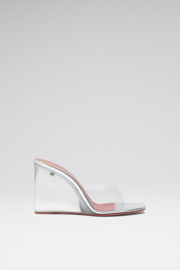 Lupita Glass Wedge Transparent Pvc