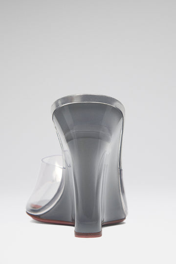 Lupita Glass Wedge Transparent Pvc