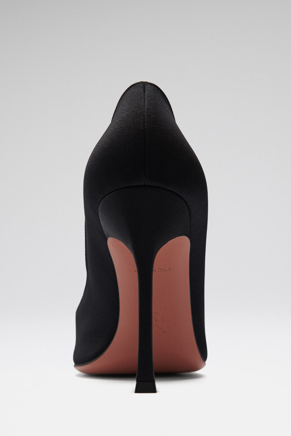 Camelia Pump 105 Black Satin